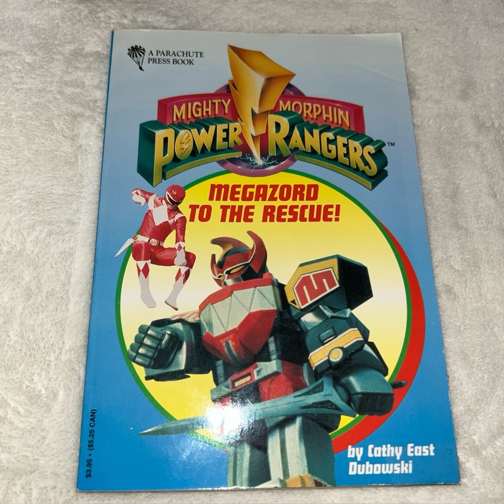 !*KIDS BOOKS 4/$10*! Power Rangers Megazord to the Rescue!, Paperback, 1994